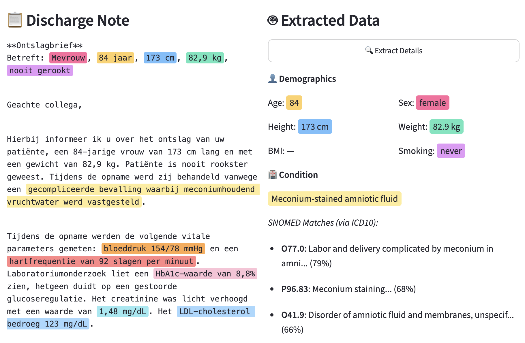 Screenshot for the EHR-to-struct project
